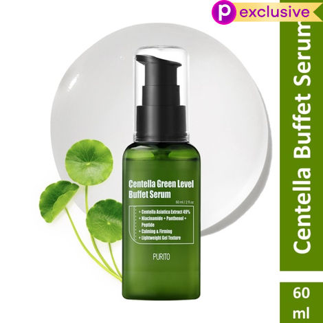 Buy PURITO Centella Green Level Buffet Serum (60 ml) | Korean Skin Care-Purplle