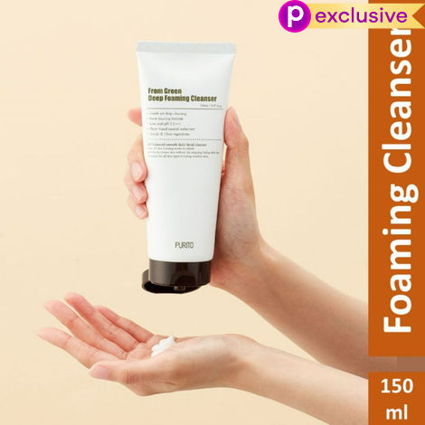 Buy PURITO Green Deep Foaming Cleanser (150ml) | Korean Skin Care-Purplle