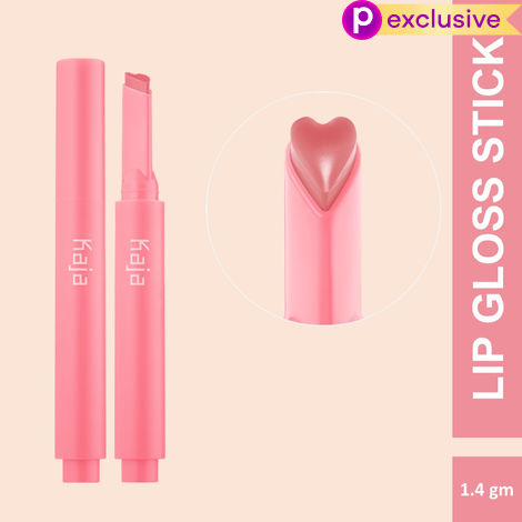 KAJA Heart Melter | Lip Gloss Stick | 02 Sweet Talk - Playful Bubblegum pink | Cruelty-free, Vegan, Paraben-free, Sulfate-free, Phthalates-free, K-Beauty - 1.4 gm