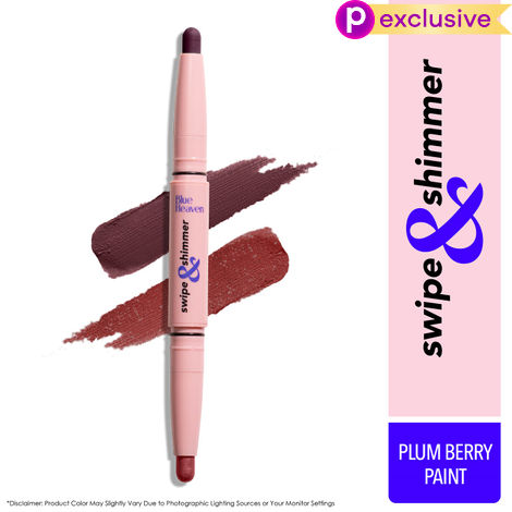 Buy Blue Heaven Swipe & Shimmer Long Lasting Non Transfer Eyeshadow Stick | Matte & Matallic Shades , Plum Berry Paint (2.2 gm)-Purplle