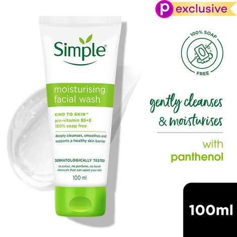 Buy Simple Kind to Skin Moisturising Facial Wash 100 ml-Purplle