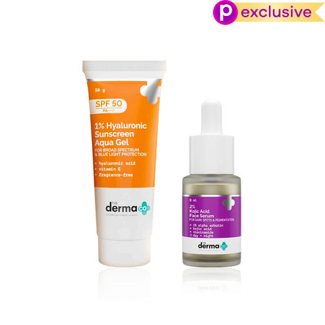 Buy The Derma Co Spotless Glow Kojic Duo (Power of 2% Kojic Acid with Alpha Arbutin & Niacinamide | Fights Dark Spots, Pigmentation & Blemishes | Twin Pack (8ml) + (10ml) For All Skin Types) Combo of 2-Purplle