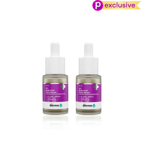 Buy The Derma Co Blemish & Dark Spot Eraser Set (The Ultimate Value Pack of 2% Kojic Acid Face Serum (2×30 ml) | High-Potency Formula Featuring 1% Alpha Arbutin for Targeting Hyperpigmentation & Post-Acne Blemishes) Pack of 2-Purplle