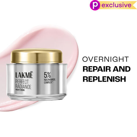 Buy Lakme Perfect Radiance Pigmentation Treatment Night Creme with 5% Niacinamide Complex, 28 gm-Purplle