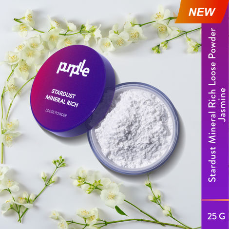 Buy Purplle Stardust Mineral Rich Loose Powder - Jasmine 3 (25gm)-Purplle