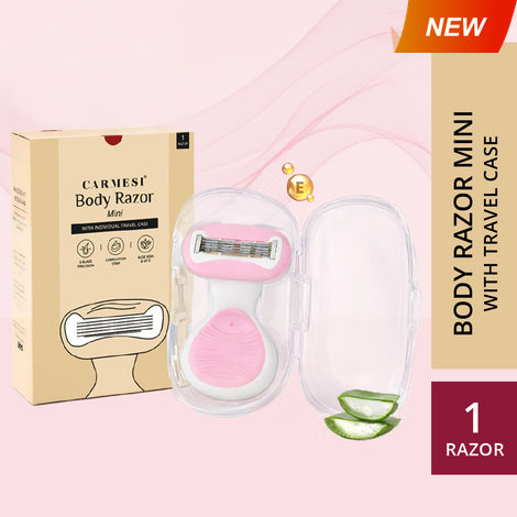 Buy Carmesi Body Razor Mini - Pink 1 Pc-Purplle