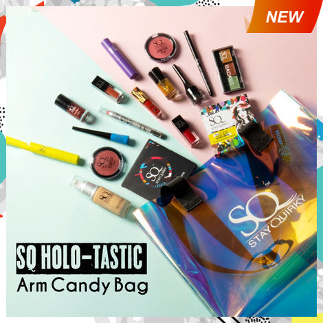 Buy Stay Quirky Holo-Tastic Arm Candy Bag 1 Pc-Purplle