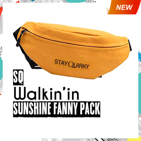 Buy Stay Quirky Walkin' in Sunshine Belt Bag 1 Pc-Purplle
