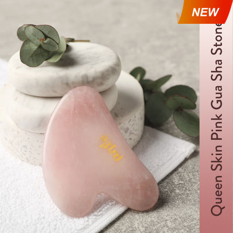 Buy Purplle Queen Skin Rose Quartz Gua Sha-Purplle