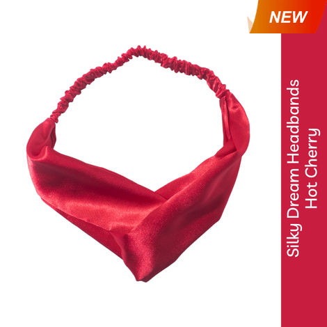 Buy SQ Silky Dream Headbands - Hot Cherry - Red-Purplle