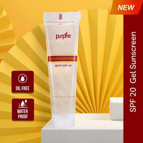 Buy Purplle Clear Sunscreen with SPF 20 (30 gm)-Purplle