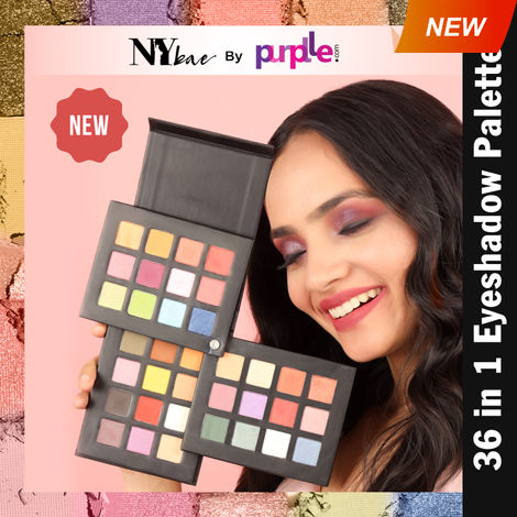 Buy NY Bae Eye Love Eyeshadow Palette - Ultimate Love 03 (36 g) | 36 Shades | Matte + Shimmer | Highly Pigmented | Easily Blendable | Travel-Friendly-Purplle