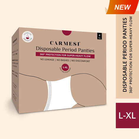 Buy Carmesi Disposable Period Panties (L-XL)-Purplle