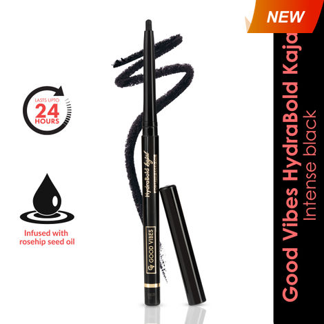 Good Vibes HydraBold Kajal- Intense Black (0.35g)
