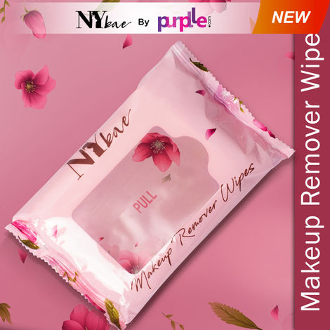 Buy NY Bae Makeup Remover Wipes - Pack of 25 | Cleansing Facial Wipes | Refreshing | Alcohol Free | Sulphate Free | Paraben Free-Purplle