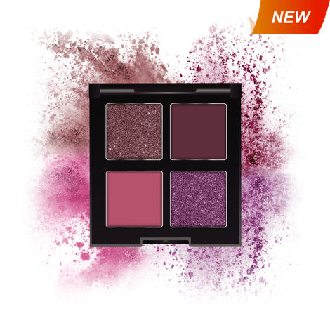 Buy FACES CANADA 4 IN 1 Quad Eyeshadow Palette - Wicked Fantasy 03, 4.8g | Shimmer & Matte Shades | Satin Matte Finish Eye Shadow Quartet | Intense Pigment | Long Lasting | Lightweight Formula Infused with Vitamin E  | Vegan-Purplle