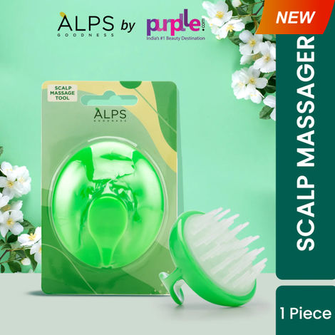 Buy Alps Goodness Scalp Massage Tool (1 Piece) | Scalp Health | Natural Hair Growth | Soft Bristles  - 1 Pc-Purplle
