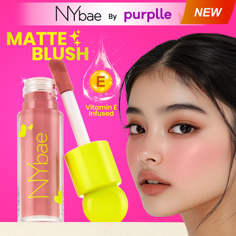 Buy NY Bae Dewy Creme Blush – Chirpy Peach 04 (5.5 ml) | Liquid Blush | Dewy & Bold Finish | Natural Glow | Lightweight Formula | Buildable Pigment | Everyday Makeup | Hydrating Blush | Silky & Weightless | Long-Lasting Wear-Purplle