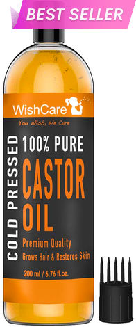 Buy Wishcare Premium Cold Pressed Castor Oil - 200Ml-Purplle