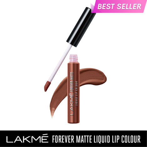 Buy Lakme Forever Matte Liquid Lip Colour - Nude Twist (5.6 ml)-Purplle