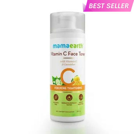 Buy Mamaearth Vitamin C Toner For Face,with Vitamin C & Cucumber for Pore Tightening (200 ml)-Purplle