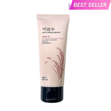 Buy The Face Shop Rice water Bright Cleansing foam 150ml with Rice Water for Brighten the Skin | Soap Wort for Deep Cleansing |Moringa Oil for Moisturization | Face Wash for Men and Women-Purplle