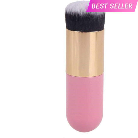 Buy Bronson Professional Fat Foundation Makeup Brush For Face Powder And Blush - Multicolor-Purplle
