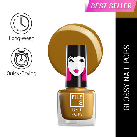 Buy Elle18 Nail Pops Nail Color 166 (5 ml)-Purplle