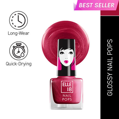 Buy Elle18 Nail Pops Nail Color- Shade 24 (5 ml)-Purplle