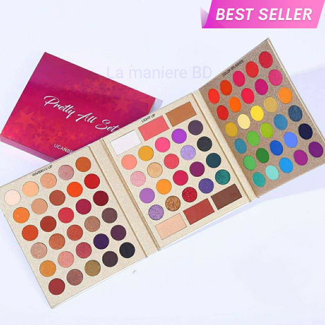 Buy Ucanbe Pretty All Set 86 Shade Makeup Palette 81.4 gm-Purplle