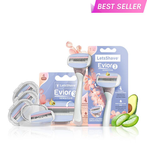 Buy LetsShave Evior 3 Value Set - 3 Pcs-Purplle