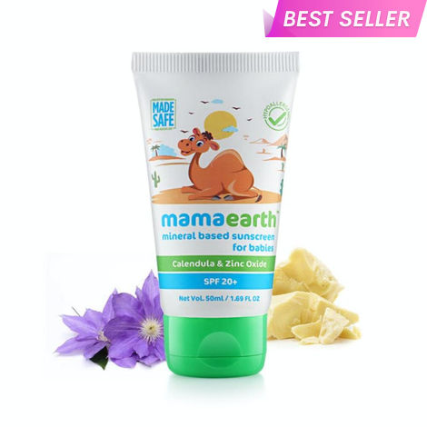 Buy Mamaearth Mineral Based Sunscreen For Babies (50 ml)-Purplle