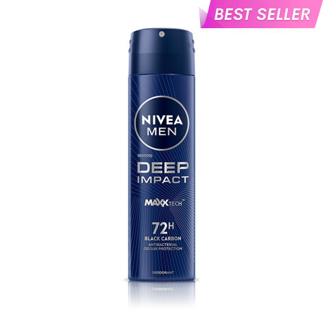 Buy NIVEA MEN Deodorant Deep Impact Freshness 150 ml-Purplle