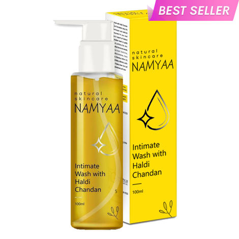 Buy Namyaa Haldi Chandan Intimate Hygiene Wash | With Germ and Odour Protection | pH Balanced 100 gm-Purplle