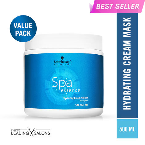 Buy Schwarzkopf Professional Spa Essence Hydrating Cream Masque For Dry Hair (500 ml)-Purplle