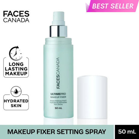 Buy Faces Canada Makeup Fixer | Setting Spray | Keeps Makeup Intact | Chamomile and Hyaluronic Acid  | Hydrates & Refreshes Skin 50ml-Purplle
