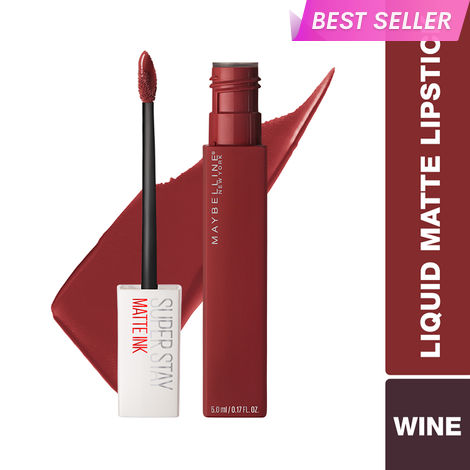 Buy Maybelline New York Super Stay Matte Ink Liquid Lipstick, Lasts Up to 16H - 50 Voyager, 5&nbsp;ml-Purplle
