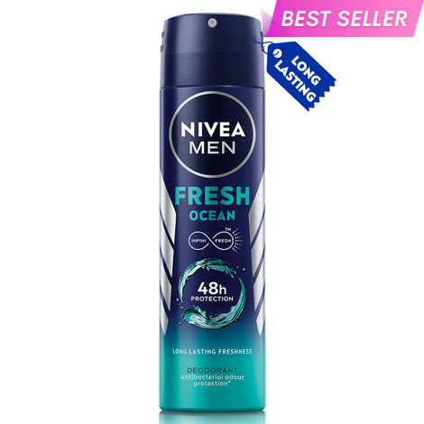 Buy NIVEA MEN Deodorant Fresh Ocean 150 ml-Purplle
