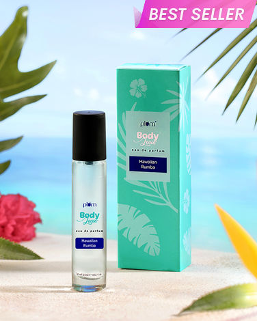 Buy Plum BodyLovin' Hawaiian Rumba Eau De Parfum| Long Lasting & Premium Beachy Fragrance | Luxury Perfume For Women & Men | Mandarin, Gardenia & Vanilla Notes | Travel-Friendly | High On Fun (15 ml)-Purplle