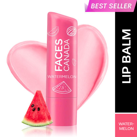 Buy Faces Canada Color Balm | 12Hr Moisture For Dry, Chapped Lips | Vitamin C | Spf 15 | Watermelon Watermelon 02 (4.5 G)-Purplle