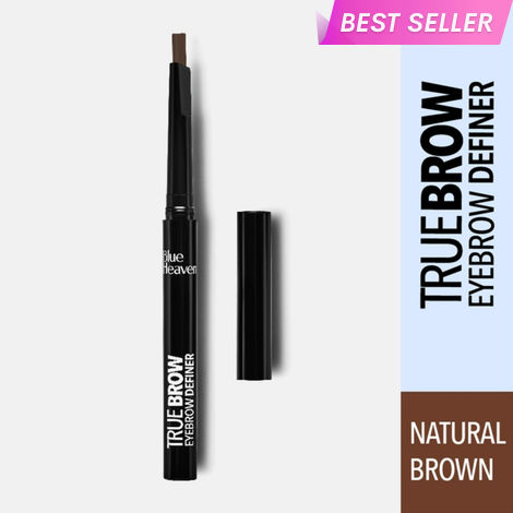 Buy Blue Heaven True Brow Eyebrow Definer, Natural brown, 0.30 gms-Purplle