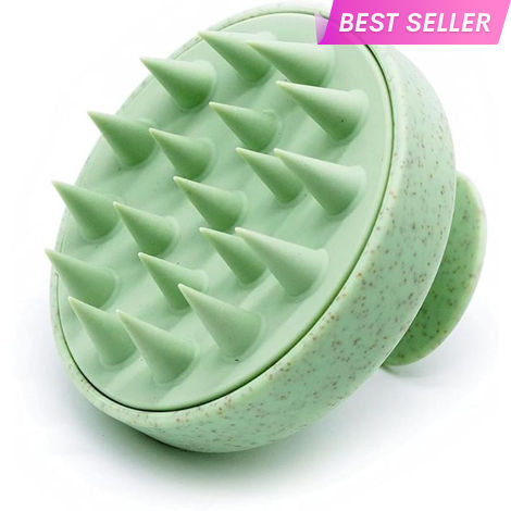 Buy Bronson Professional Rose Pink Hair Scalp Massager & Shampoo Brush 1 Pc-Purplle