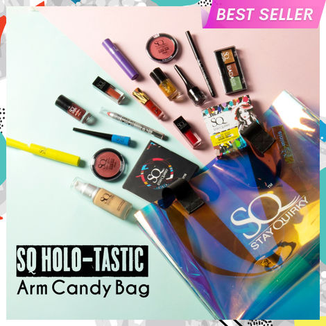 Buy Stay Quirky Holo-Tastic Arm Candy Bag 1 Pc-Purplle