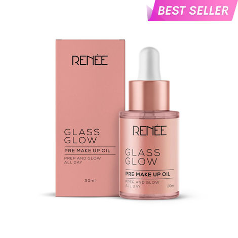 Buy RENEE Glass Glow Pre Make Up Oil, Non Sticky, Smoooth Finish, Hydrates, Repairs & Nourishes Skin, Adds Natural Glow to the Skin, 30 ml-Purplle