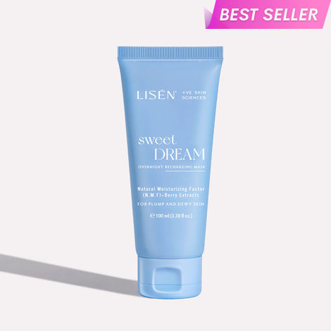 Buy LISEN Sweet Dream Overnight Recharging Mask, 100 gm | Formulated with Natural Moisturizing Factor (N.M.F) + Berry Extracts for Plum and Dewy Skin (Women & Men)-Purplle