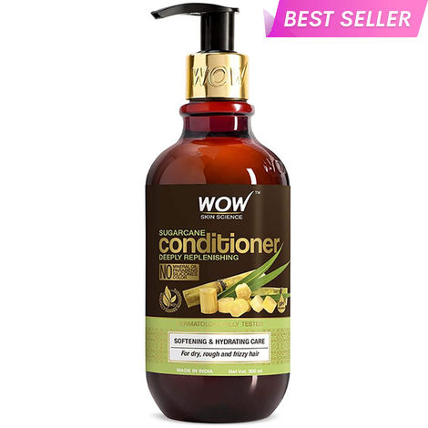 Buy Wow Skin Science Sugarcane Conditioner For Dry, Rough & Frizzy Hair - 300 grams-Purplle
