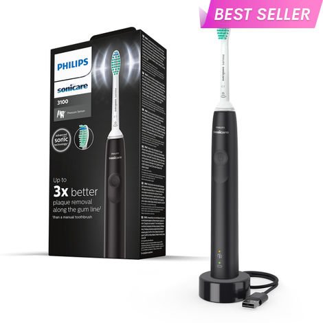 Buy Philips Sonicare Electric Toothbrush - Galway 3100 Series. Built in pressure sensor, Easy Start tech, Dual Intensity Quad Pacer , 2 minute smart timer. HX3671/14 - 1 Pc-Purplle