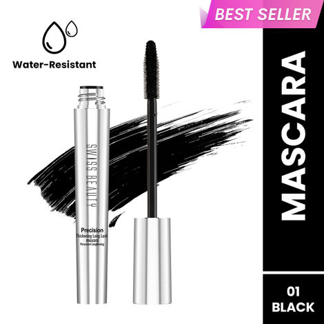 Buy Swiss Beauty&nbsp;Precision&nbsp;Mascara - Black (8.5 ml)-Purplle