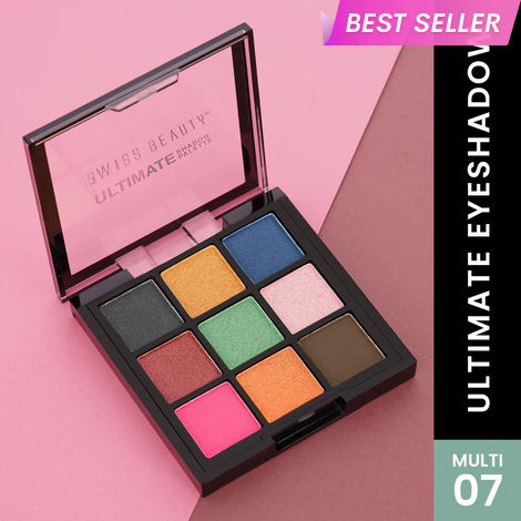 Buy Swiss Beauty Ultimate Eyeshadow Palette Kit 7 (6 gm)-Purplle