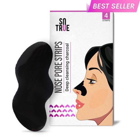 Buy Sotrue Charcoal Nose Pore Deep Cleansing Strips-Purplle